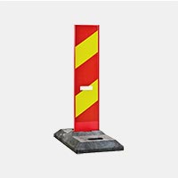 Hindermarkering med fot