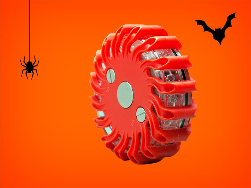 Rød blinklykt