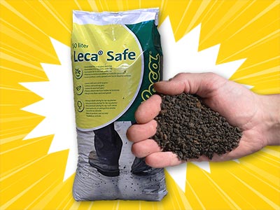 Knalltilbud på Leca Safe strømiddel